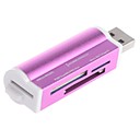 sax-012 style mini USB 2.0 haute vitesse SD  MMC  micro sd lecteur de carte