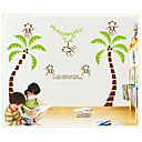 jiubai  mur la maison d arbre de bande dessinee decoration murale sticker