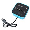 hub usb ms lecteur 3 ports  carte memoire pro duo micro sd mmc m2 Livraison gratuite