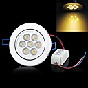 luo soudage 7w 700lm 3500K 7 x leds chaude lumiere du plafond de la lumiere avec chauffeur conduit  ac 85-265V 