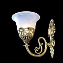 appliques de bronze lumieres moire verre europeen 220v classique retro