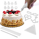 100 pieces de decoration de gateau kit de decoration givrage ayant ete fixe de petit gateau de cuisson