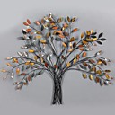 paroi metallique art mural decor le mur d arbre de style retro decor