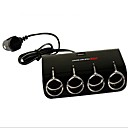 4-en-1 USB adaptateur voiture allume-cigare 12v-24v