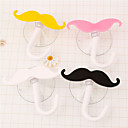 conception de moustache multifonctionnel crochet decoratif w3.12  xl2.92  lot de 2 campouleur aleatoire