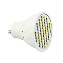 gu10 4w 300lm 3000k 60x3528 conduit chaude ampoule blanche lumiere de projecteurs  ac 85-265V 