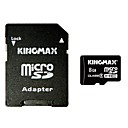 kingmax carte microSD  tf 8gb avec adaptateur microSD classe 6