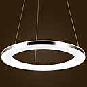 Pendentif en acrylique une lumiere chic moderne Acier inoxydable Placage