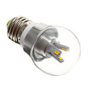 mlsled e27 3w 6x5730smd 210-240lm 2700-3500K lumiere blanche chaude conduit bulbe couvercle transparent  AC85-265V 