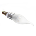 mlsled e27 5w 10x5730smd 250-300lm 2700-3500K ampoule blanche de bougie de lumiere chaude verre givre  ac190-230v 