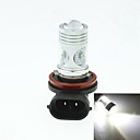h8 pgj191 Cree XP-e conduit 20w 1300-1600lm 6500-7500k ac  DC12V-24 brouillard blanc - argent noir
