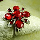 rouge cristal bague ...