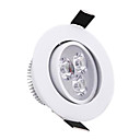 Lumieres Reallink  10Pcslot LED 3W luminaire encastre Le Blanc Shell 85-265v Bas