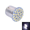 1156 2W 6000K 120LM 22x3020 SMD White LED for Car Steering Light  Backup  Brake Light DC12-24V 1Pcs