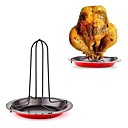 Non-stick Vertical Chicken Roasting Rack Stainless steel 20X20X5CM