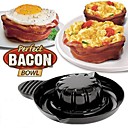 parfait ensemble de 2 cuisson des  de cuisson de bol de bacon