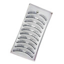 10pcs faux cils noir...