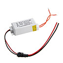 0.3a 4-7w dc 10-25v courant constant externe alimentation conducteur de courant alternatif pour le de LED