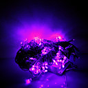 Guirlandes violet 10m 100 leds Halloween Noe