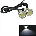 Carking12V 1.5W 23MM Auto Car LED Eagle Eye DayTime Running Light Reverse L-White Light