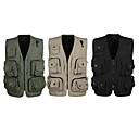 Xintianhai Muti-porket Gridding Waistcoat Vest for Outdoor Photographer Director [XXXL]