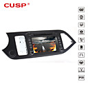 aube  7 pouces 2din lecteur DVD de voiture pour Kia Picanto matin 2011-2013 gps de soutien bt rds jeu ipod