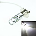 h3 PK22s Cree XP-e conduit 25w 1600-1800lm 6500-7500k ac  DC12V-24 brouillard blanc argent