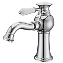 laiton chrome contemporaine un trou poignee unique lavabo robinet