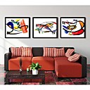 resume la toile imprimee ensemble image poisson parure encadree de 3