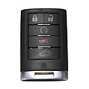 5-Button Key Case Smart Remote pour Cadillac 2008-2012