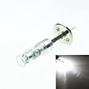 h1 P14.5s Cree XP-e conduit 20w 1300-1600lm 6500-7500k ac  DC12V-24 brouillard blanc - argent transparent