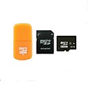 classe de 32gb 10 carte memoire microSDHC tf flash avec adaptateur SD SDHC et USB lecteur de carte