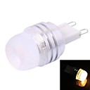 g9-2d 2w 90lm 3200k blanc chaud led ampoule  dc 12v 