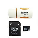 Classe 4 8gb carte memoire microSDHC tf avec adaptateur SD SDHC et USB lecteur de carte