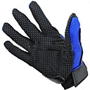 1 paire de gants en polyester pro-motard moto moto moto course doigts pleins