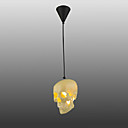 squelette pendentif tete de lumiere dirigee une lumiere 220v