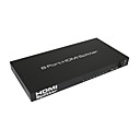 Splitter HDMI 1 entree 8 sorties boitier de commutation de llificateur moyeu 1x8 hdtv 1080p 3d