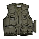 Multi-function Columbia Gridding Waistcoat Vest for Outdoor Photographer DirectorFishing [XL]