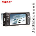 cusp 6.2 lecteur DVD de voiture 2 din pour la periode 2007-2010 jeep  commandant  cowboy avec le bluetooth GPS iPod RDS peut-bus