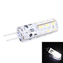 g4 2W 110lm 7000k 24x3014 blanc conduit ampoule  dc 12v 