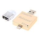 natusun i-flashdisk 32gb usb OTG lecteur flash pour liphone 5  5s  66 plus et micro adaptateur USB