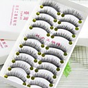 10pcs noir pur coton...
