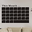 Wall Stickers Wall Decals Month Blackboard Chalkboard PVC Wall Stickers