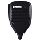 baiston hw01 professionnel de haute qualite design unique talkie-walkie microphone main - noir