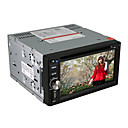 6.2 Motorized Touch Screen 2-Din Car DVD Player with DVDATVBluetoothIpodFMSDUSBSWC