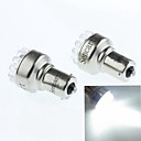 1156 1s 19led 90lm 6500 k llights de frein blancs feux de recul DC12V  2pcs