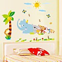 doudouwo stickers muraux Stickers muraux animaux mes animaux monde pvc stickers muraux