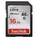 sandisk ultra SDHC SD carte class10 16gb 40mb  s