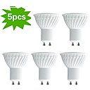 5-pack h  lux  GU10 5W 350lm 40x3014smd crigt80 2700k chaude lumiere de tache blanche  AC220-240V 