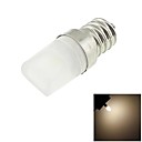 e12 1W LED 100lm blanc chaud 3000k lumiere minuscule ampoule ceramique  ac 110-130V 